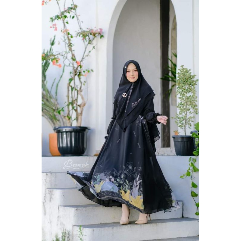 Gamis Faiza Naomi by Bermerks | Gamis Set Faiza Naomi by Bermerks | Gamis Set Bermerks