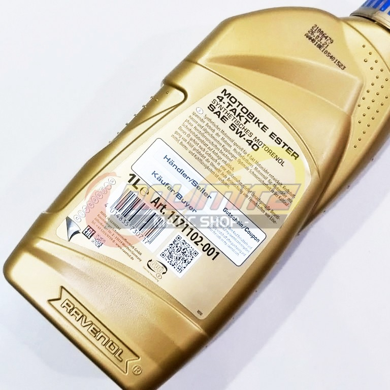 Oli Ravenol Motobike 5W-40 1L