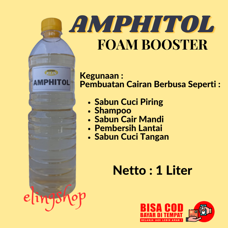 Amphitol Ampitol Foam Booster Penambah Busa