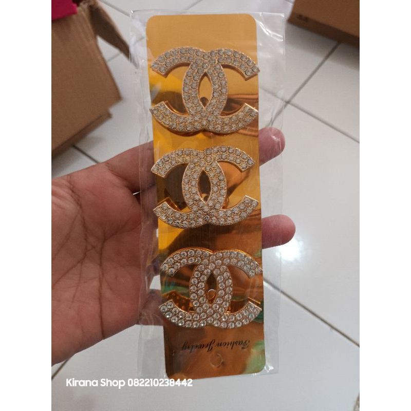 Pin atau bross kerudung baju harga 1pc