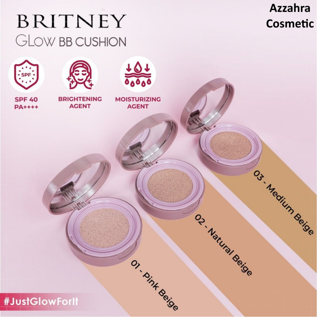 BRITNEY Glow BB Cushion | Cushion | Purbasari