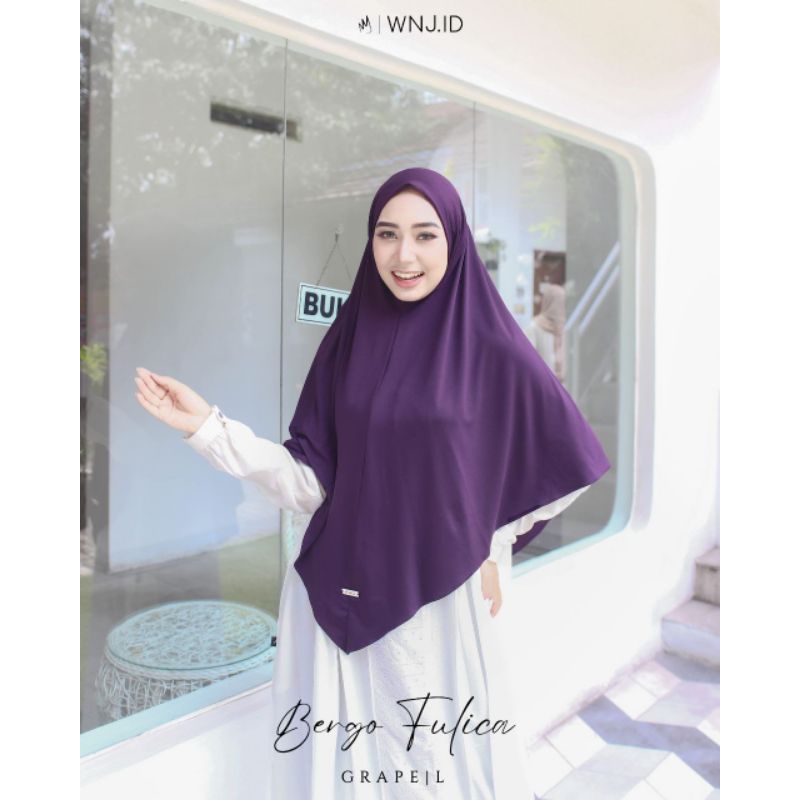 Hijab Bergo Fulica by WNJ Wanoja