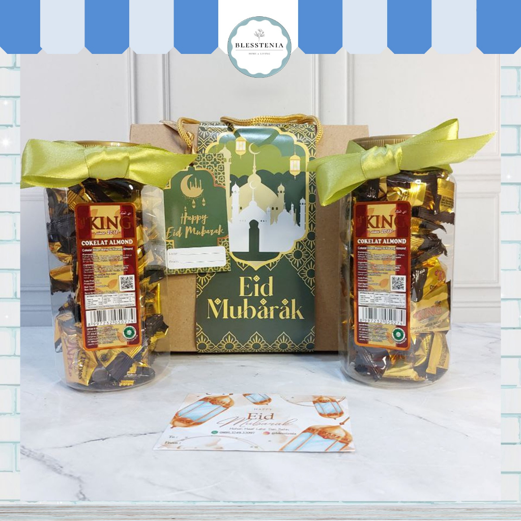 

Blesstenia - Hampers Ramadan Snack Coklat Almond Special Lebaran Paket Idul Fitri