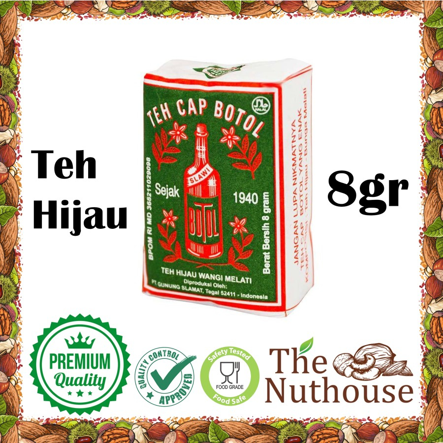 8gr Teh Cap Botol Jasmine-Scented Green Tea / Teh Hijau Wangi Melati