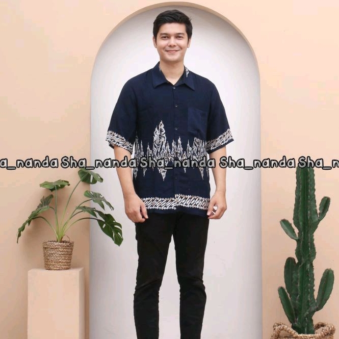 kemeja batik pria terlaris baju batik pria lengan pendek