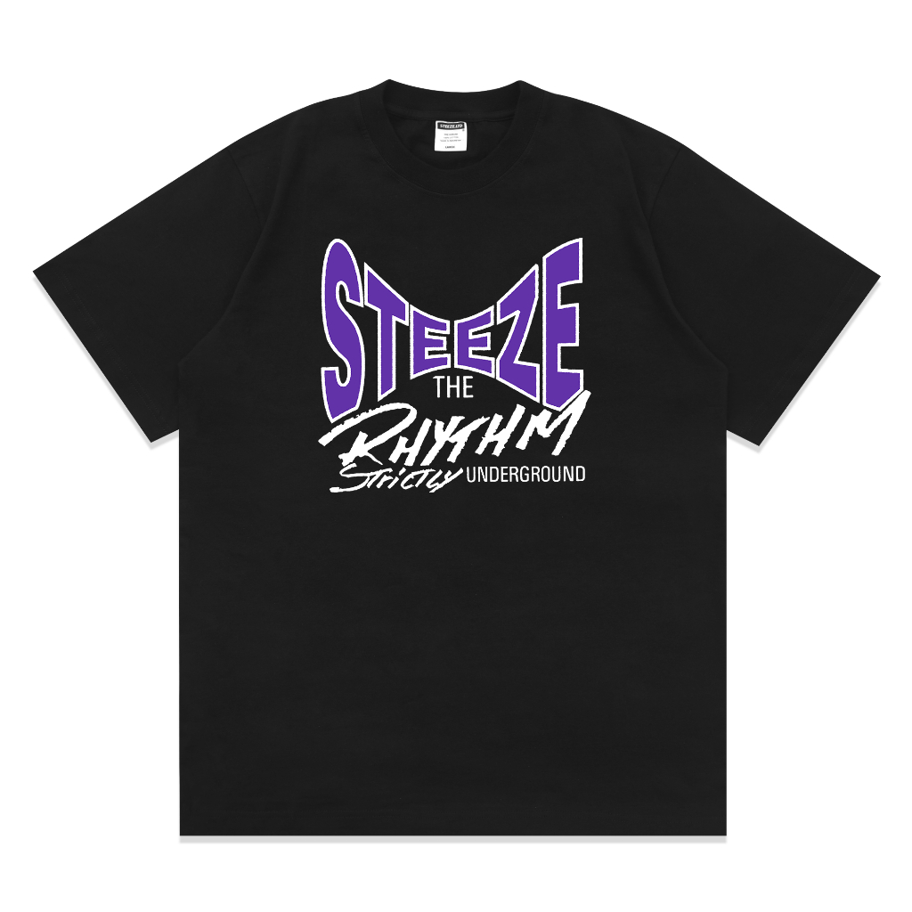 T-Shirt Steeze.Ltd - Rhythm Black
