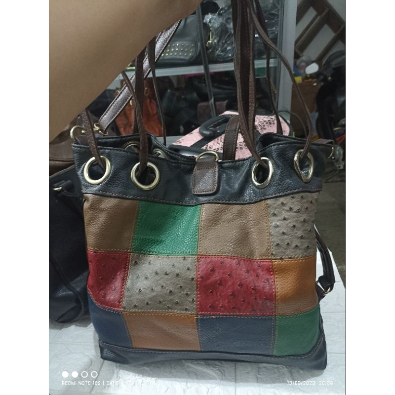 Tote Serut multicolor GnB preloved