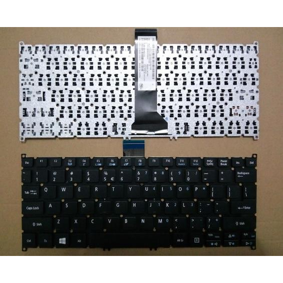 Keyboard Acer Aspire V3-372 V3-331 V3-371 V3-372T E3 E11 Hitam