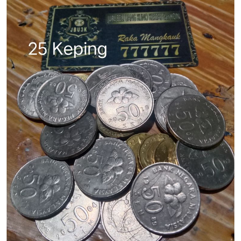 Koin Malaysia 50 sen