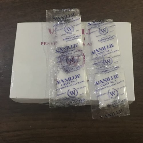 

VANILI bubuk W2GRAM (PENYEDAP & AROMA KUE) VANILI