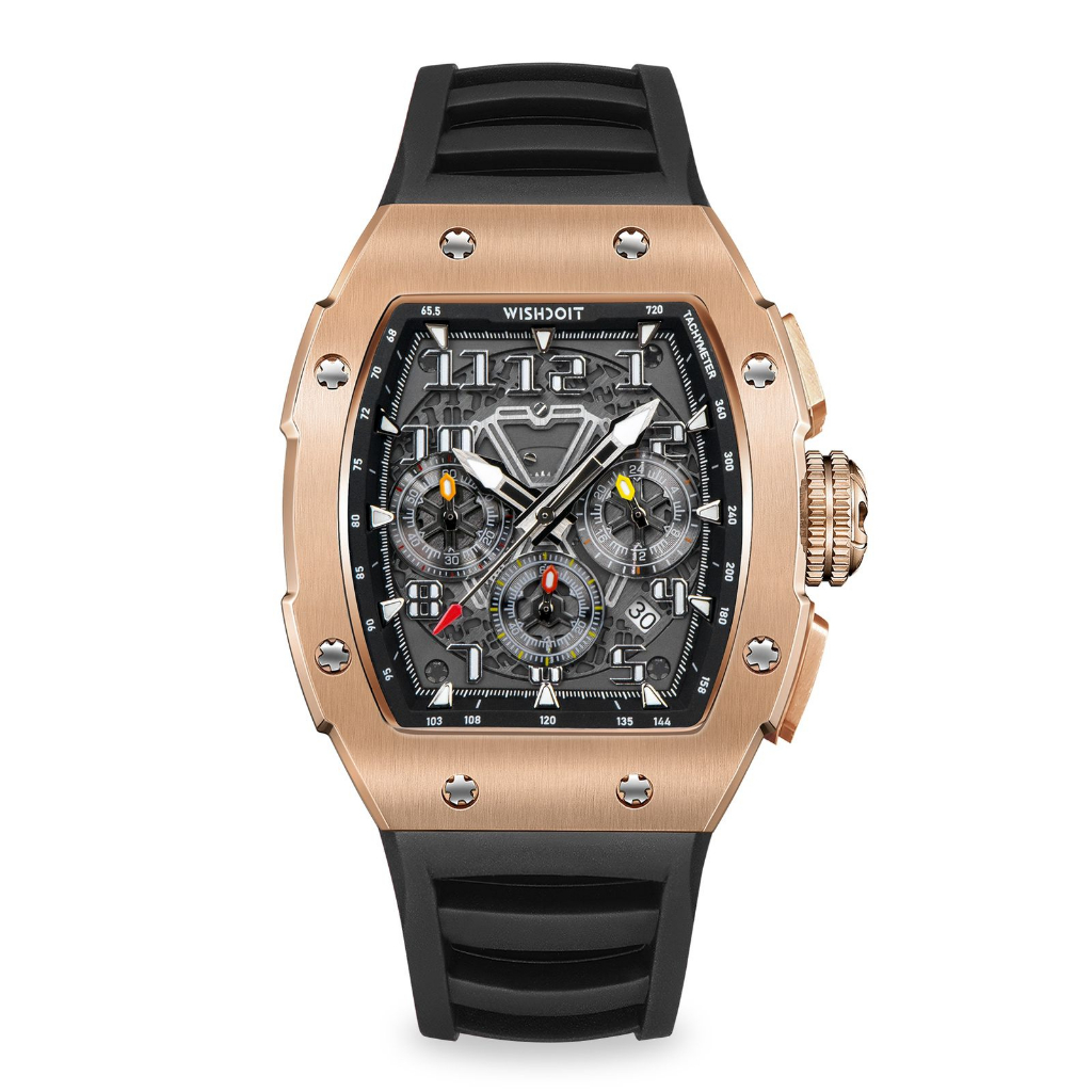 WISHDOIT GT Chrono-Rose Gold Watch