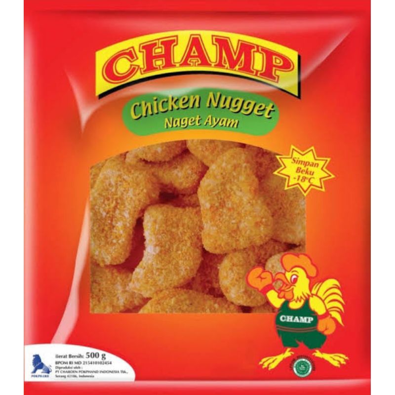 Nugget Champ Original 500 gr