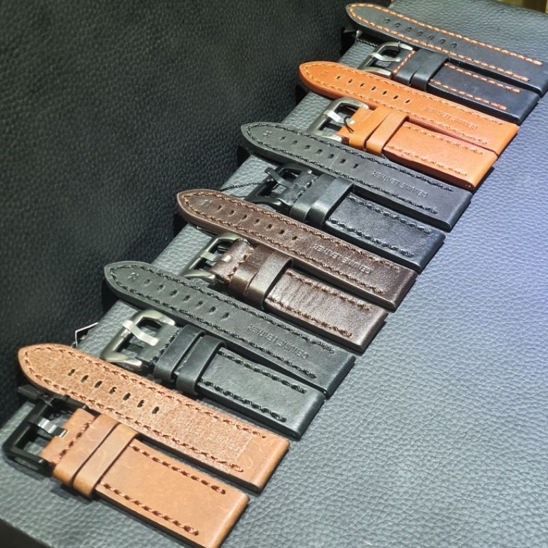 strap jam tangan kulit tali jam tangan KULIT ORIGINAL expedition/Alexandre dan segala jam tangan 22m