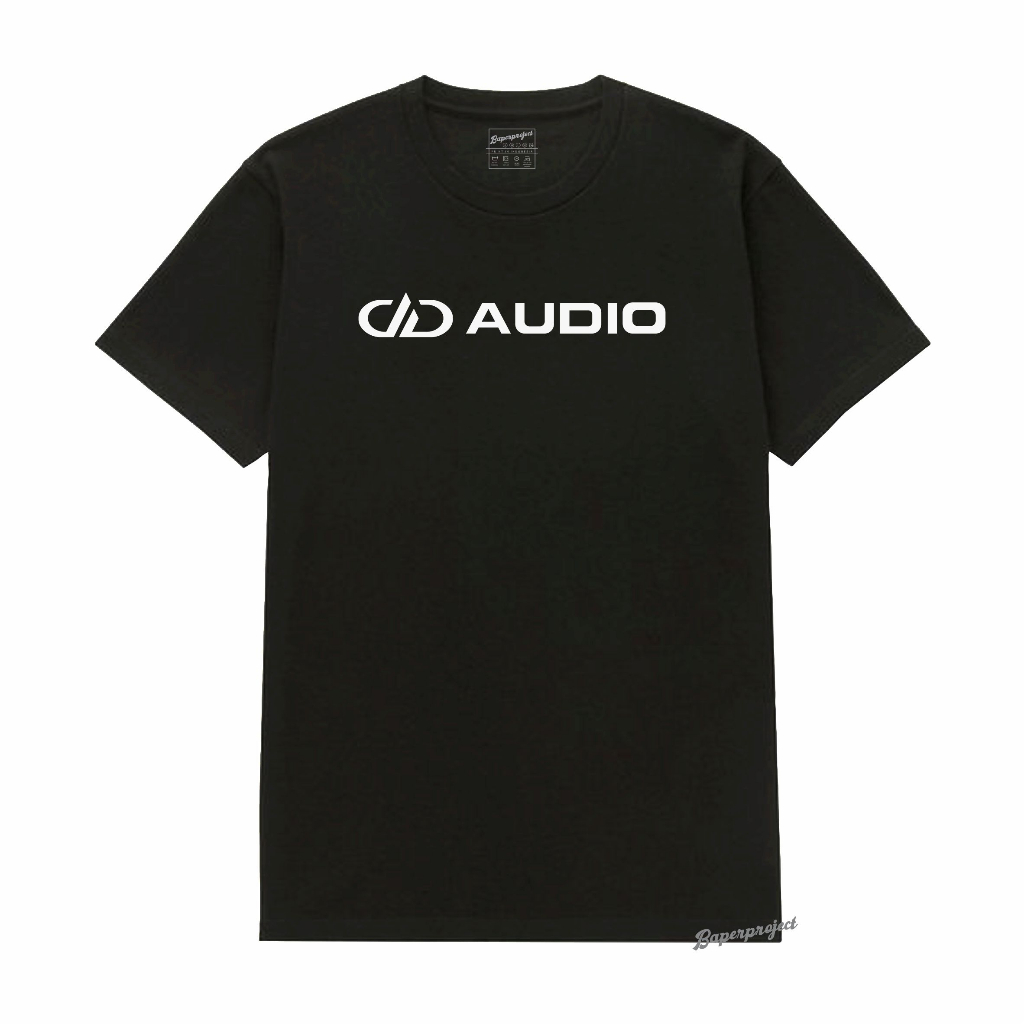 Kaos Audio System mobil DD Audio cotton combed 20s
