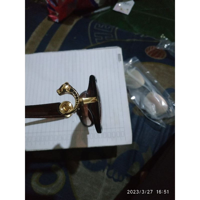 kacamata wanita lensa coklat anti uv