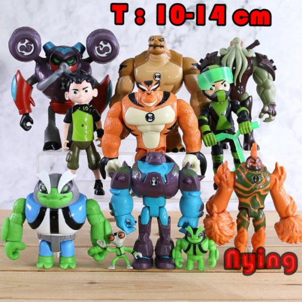 

Jual BEN 10 ALIEN ACTION FIGURE MINIATUR PAJANGAN TOPPER SET 11 pc Diskon