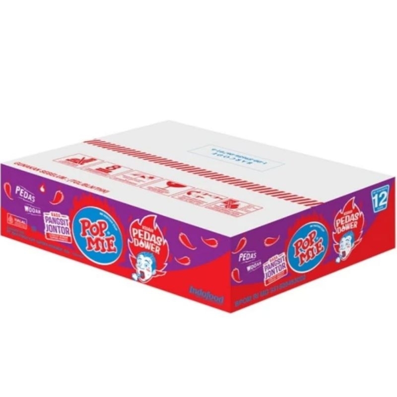 

Pop Mie Pedas Dower 1 dus 12 pcs