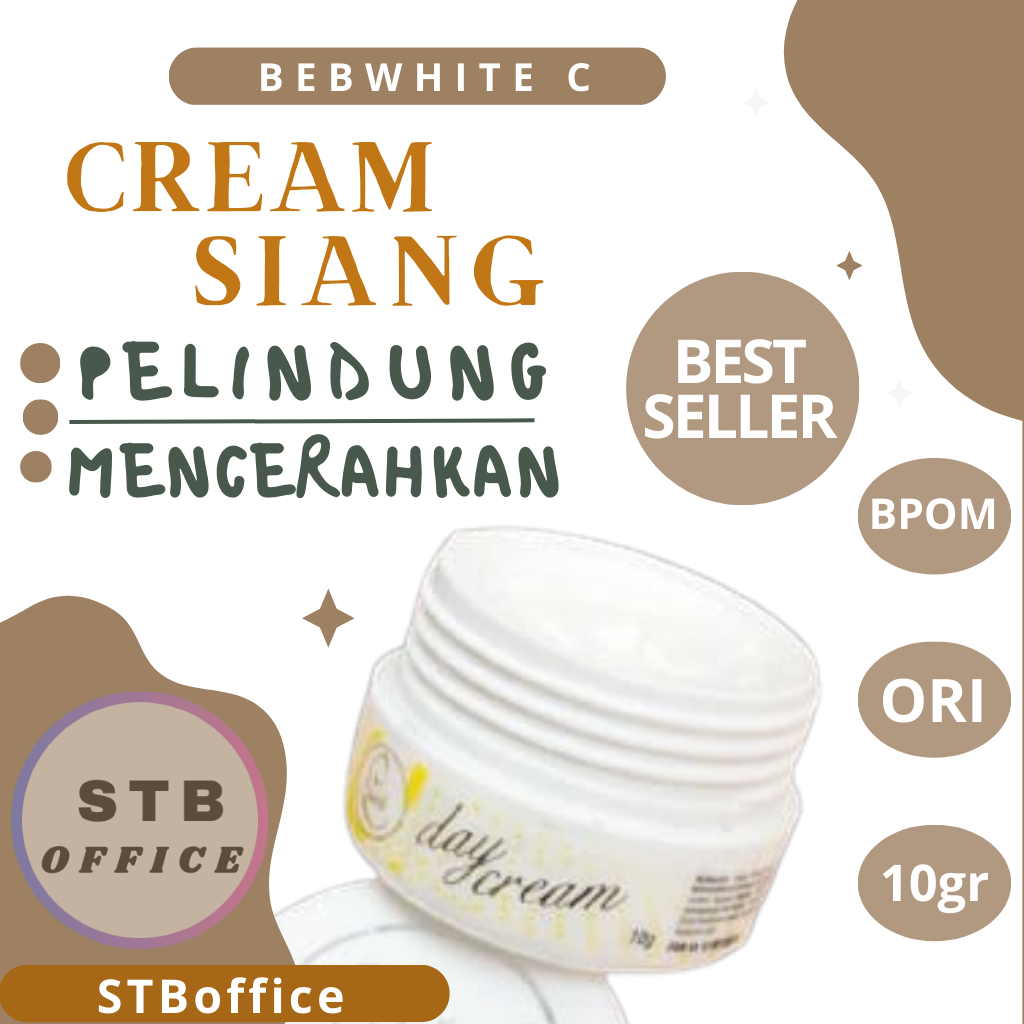 Bebwhite C BBC Day Cream Krim Siang Pelembab Perawatan Kulit Wajah Siang Hari