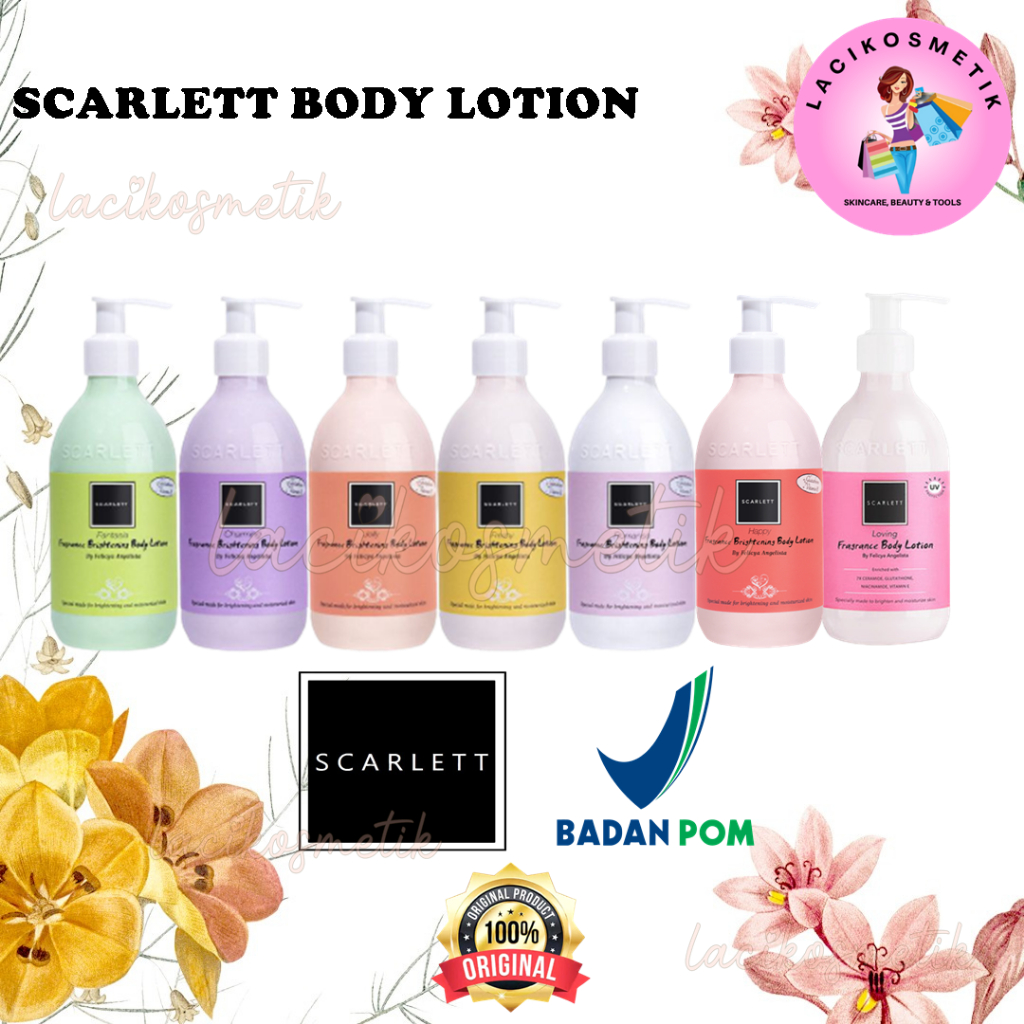 ✨LACIKOSME✨ SCARLETT WHITENING BODY LOTION