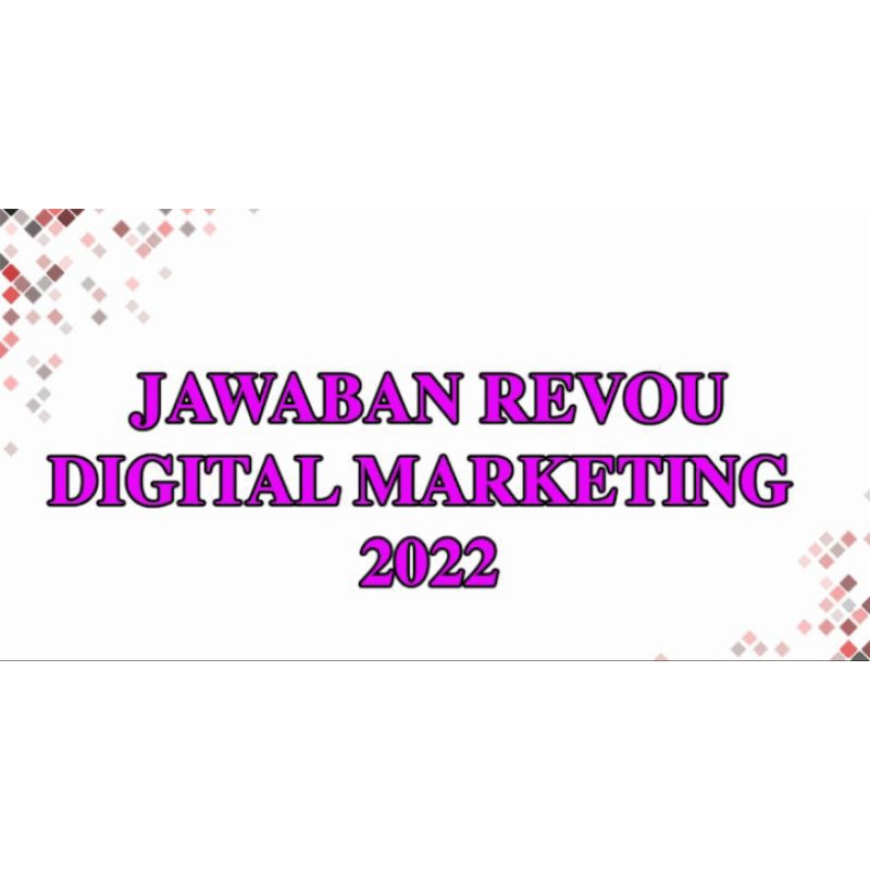 Jawaban revou certification test