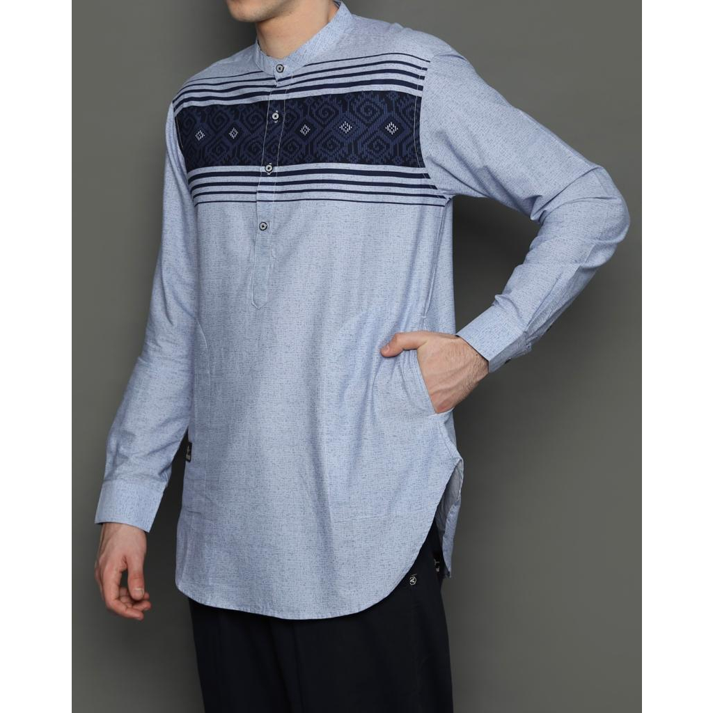 Kurta Batik Assyauqie / Kurta Lengan Panjang / Kurta Motif / Kurta Terbaru / Baju Muslim Pria / Kurt