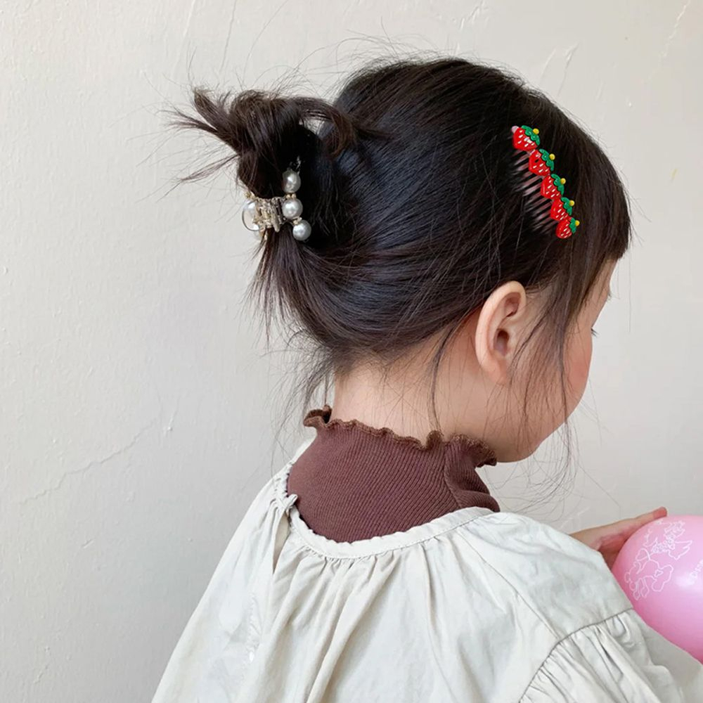 T&amp;Y Sirkam Jepit Rambut Anak Style Korea 1Pcs Sisir Busur Anak Karakter Lucu Bando Jepit Anak Motif Kartun