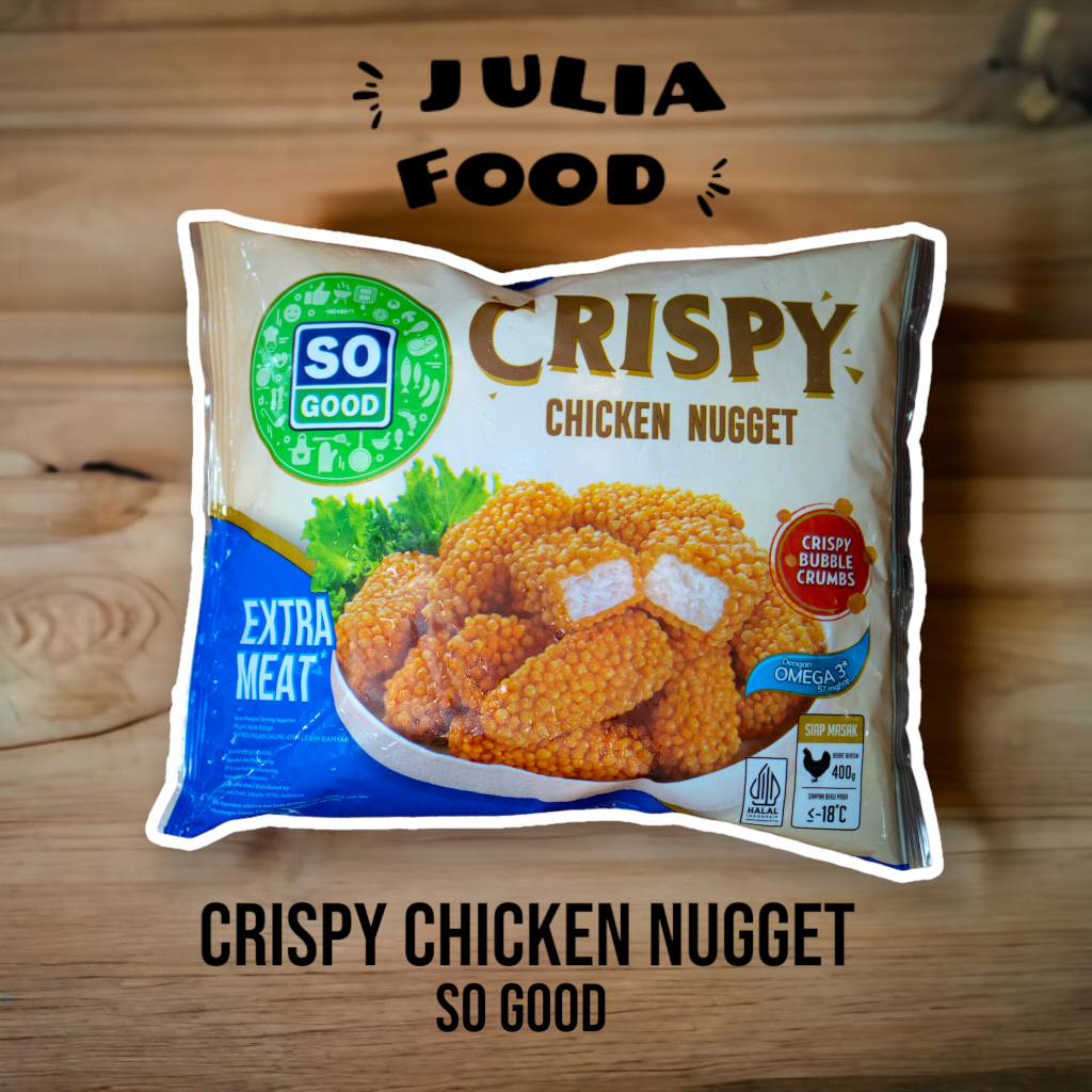 

Crispy Chicken Nugget So Good 400gr