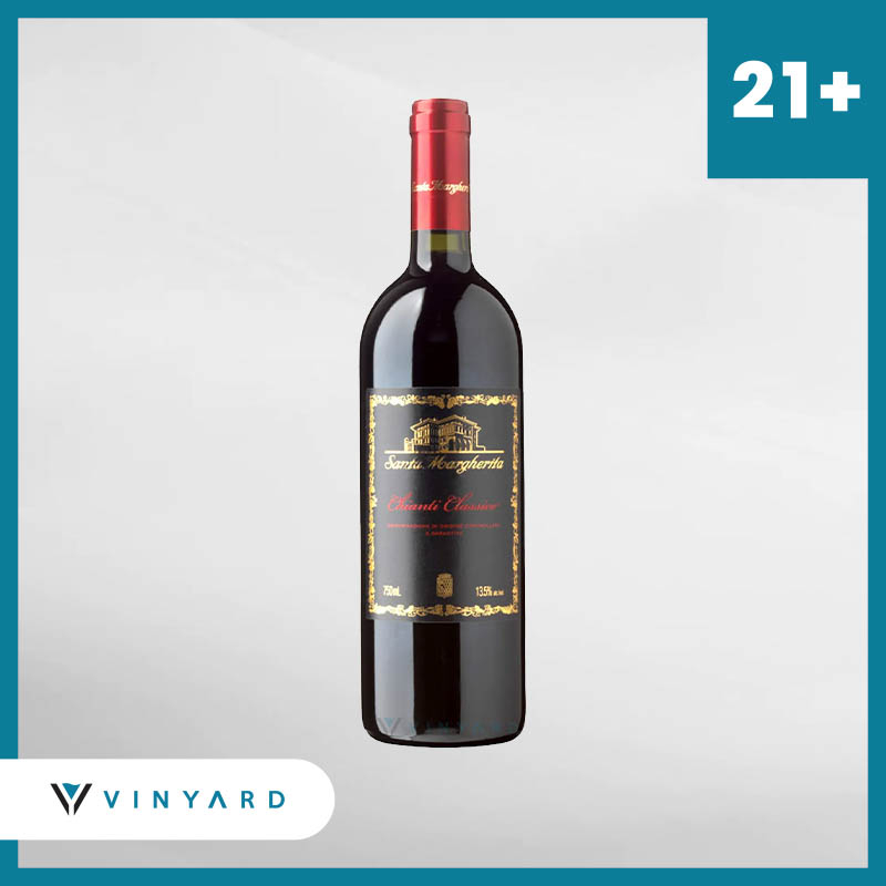 Santa Margherita Chianti Classico DOCG 750ml ( Original &amp; Resmi By Vinyard )