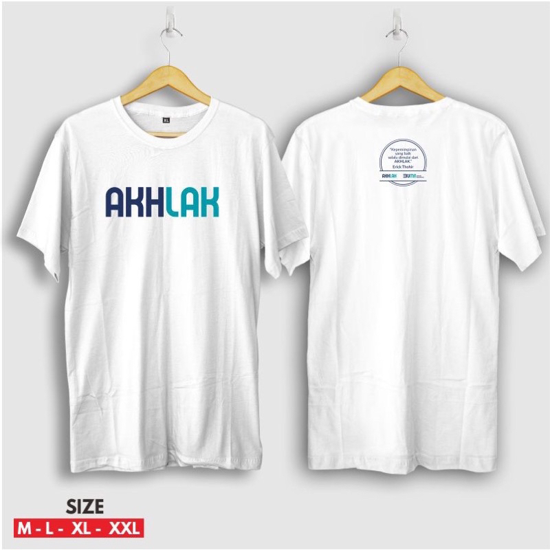 Kaos BUMN AKHLAK kaos Akhlak merchandise bumn - BAJU BUMN TERBARU MURAH