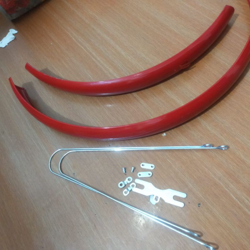 spakbor sepeda 20 dan 26 depan belakang buat sepeda lipat MTB federal