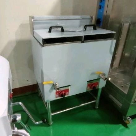 Gas Fryer 2 Tank 14 Liter OT-75 Gas Deep Fryer 2 Basket Penggorengan Gas