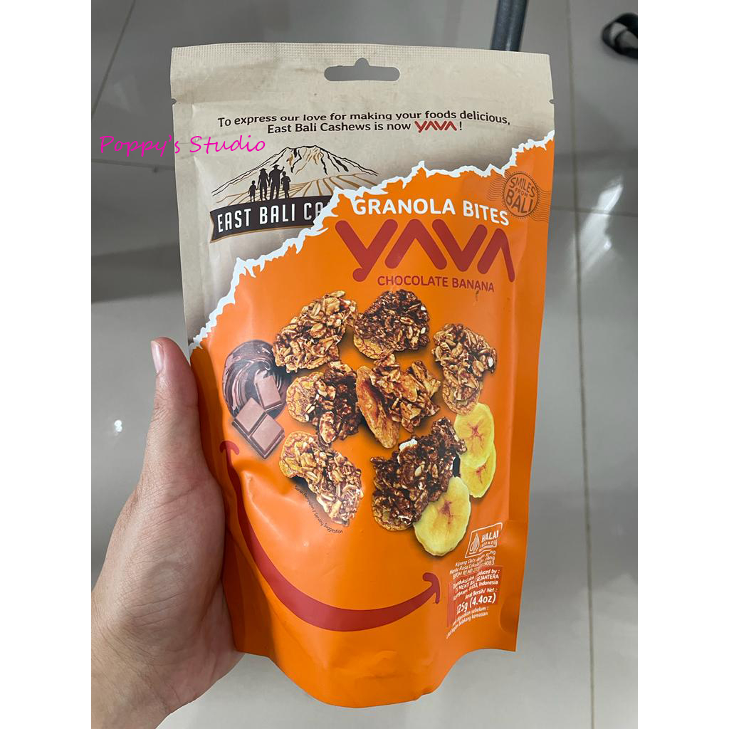 

Granola Bites - Chocolate Banana 125 Gr - East Bali Cashews (Yava)