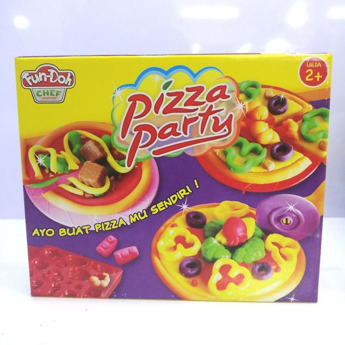 Mainan Play Doh Pizza Fun Doh | Mainan Playdoh Kitchen Fun doh 28052