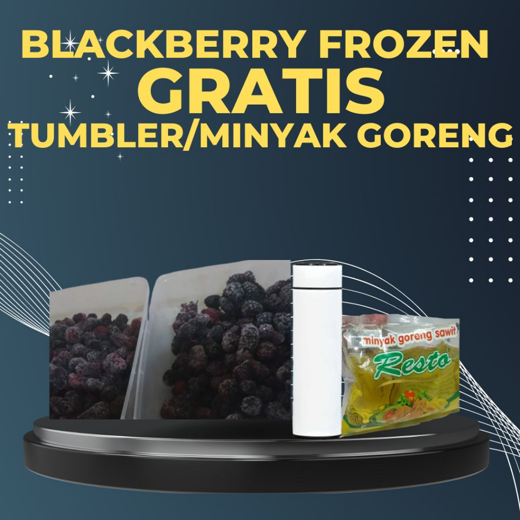 

BLACKBERRY FROZEN 250 GRAM (NETT)