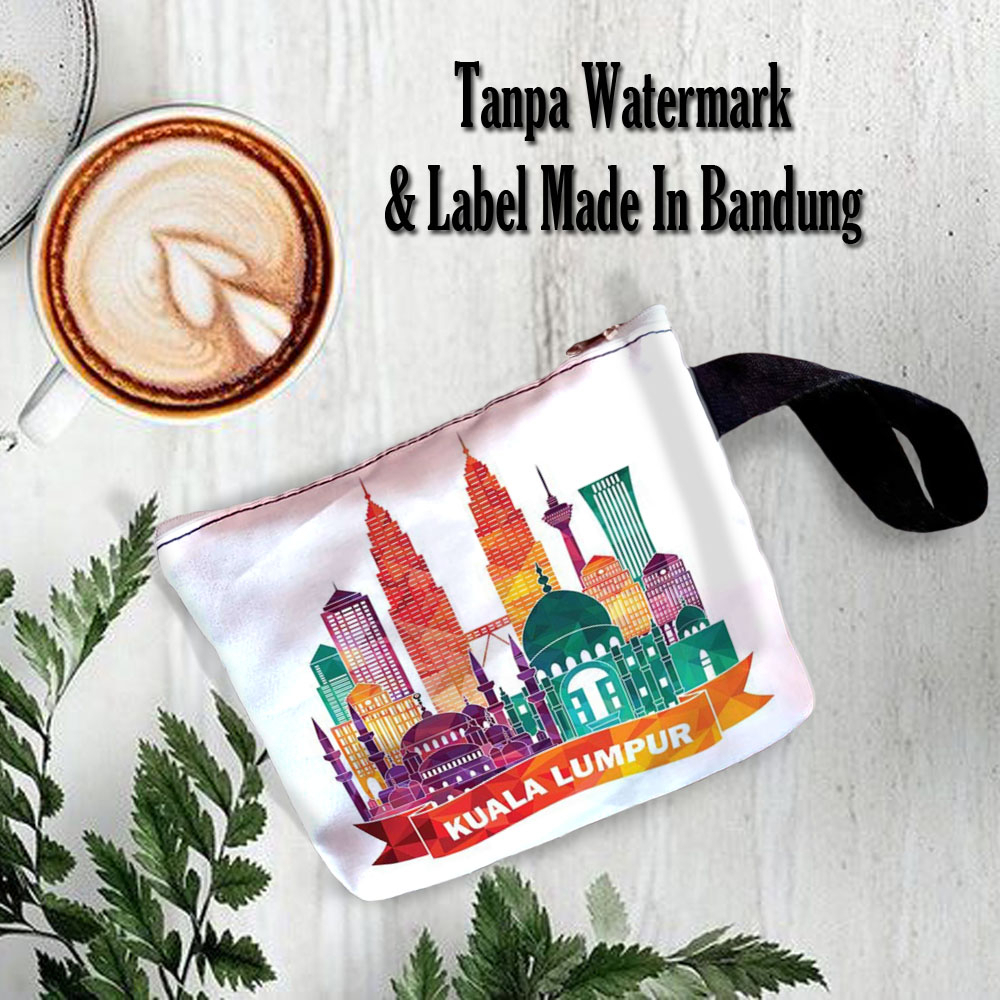 [GROSIR] Souvenir Pouch Dompet Kuala Lumpur Malaysia