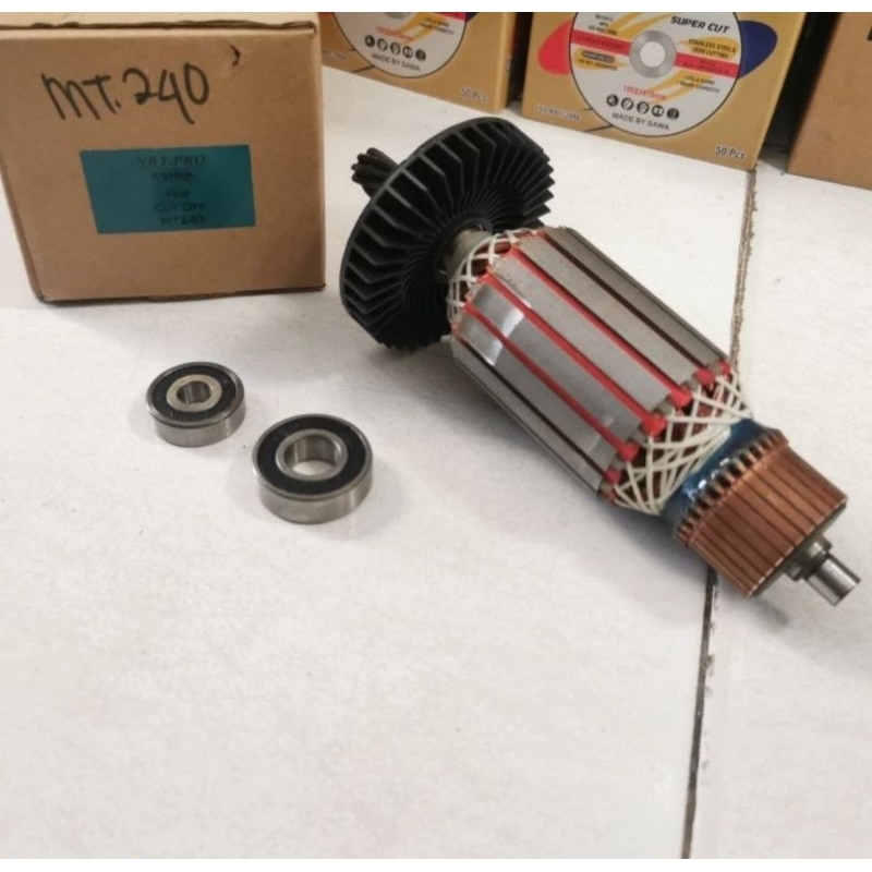 Armature Angker Mesin Cut Off MAKTEC MT-240 MT240 MT 240 Gergaji