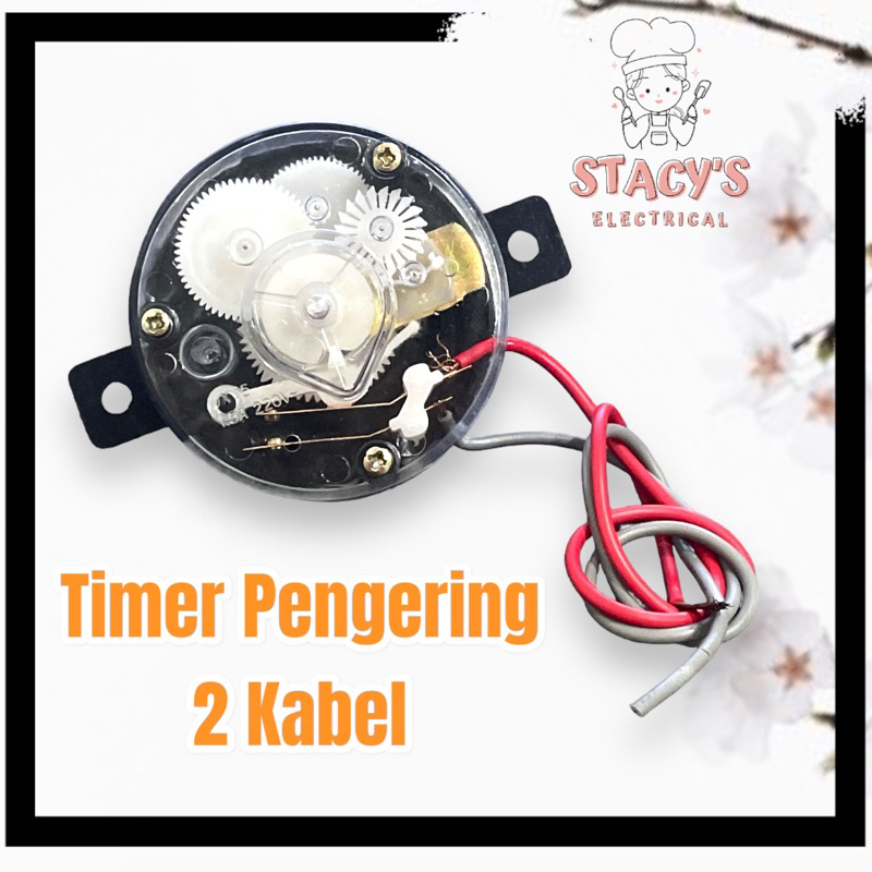 TIMER SPIN 2KABEL/TIMER PENGERING MESIN CUCI