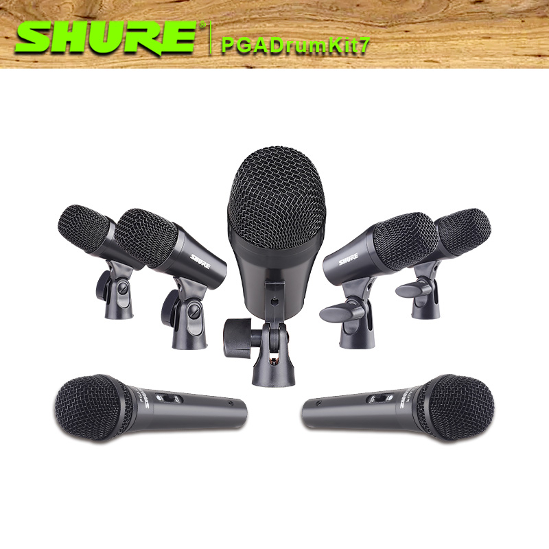 shuer/original PGA Drumkit7,mic drum,mic drum set,mic drum 1 set murah,mik dram satu set,mic drum fu