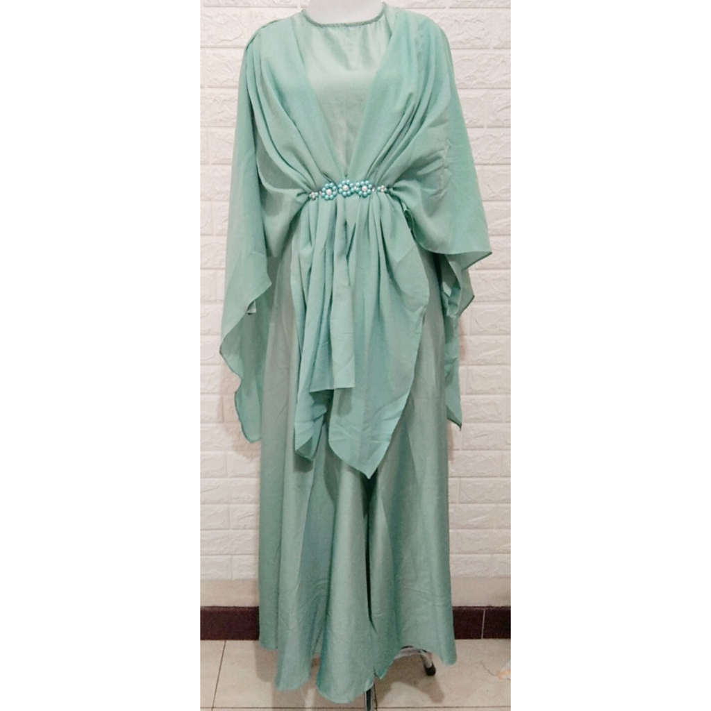 GAUN PESTA MODEL KAFTAN