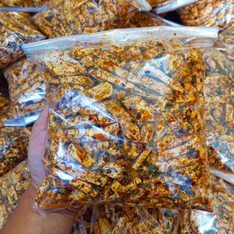 

Basreng pedas Daun jeruk isi 1 kg