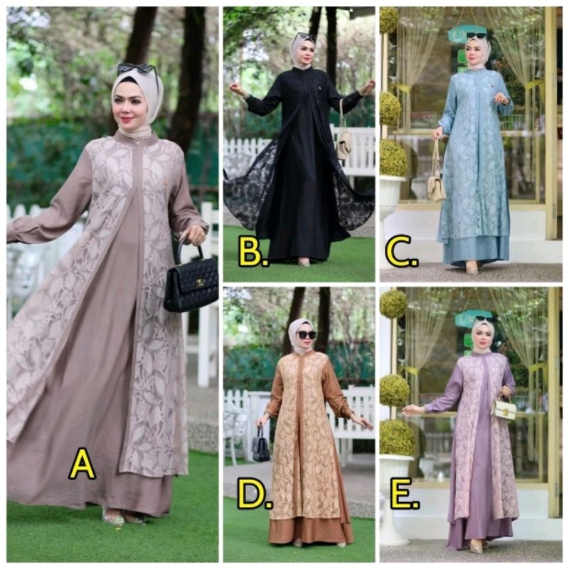 bunga dress ORI by syafeera