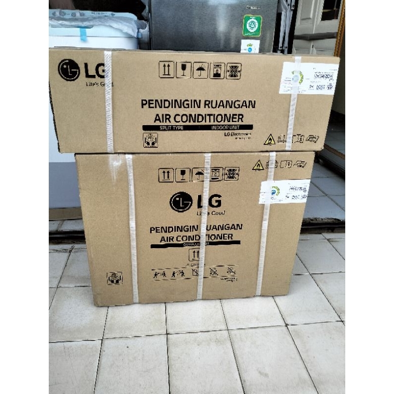AC LG 1/2pk plus pasang