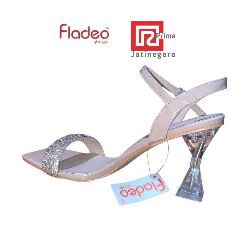 FLADEO SANDAL WANITA LDH487-1/Heels WANITA DEWASA/Heels DEWASA