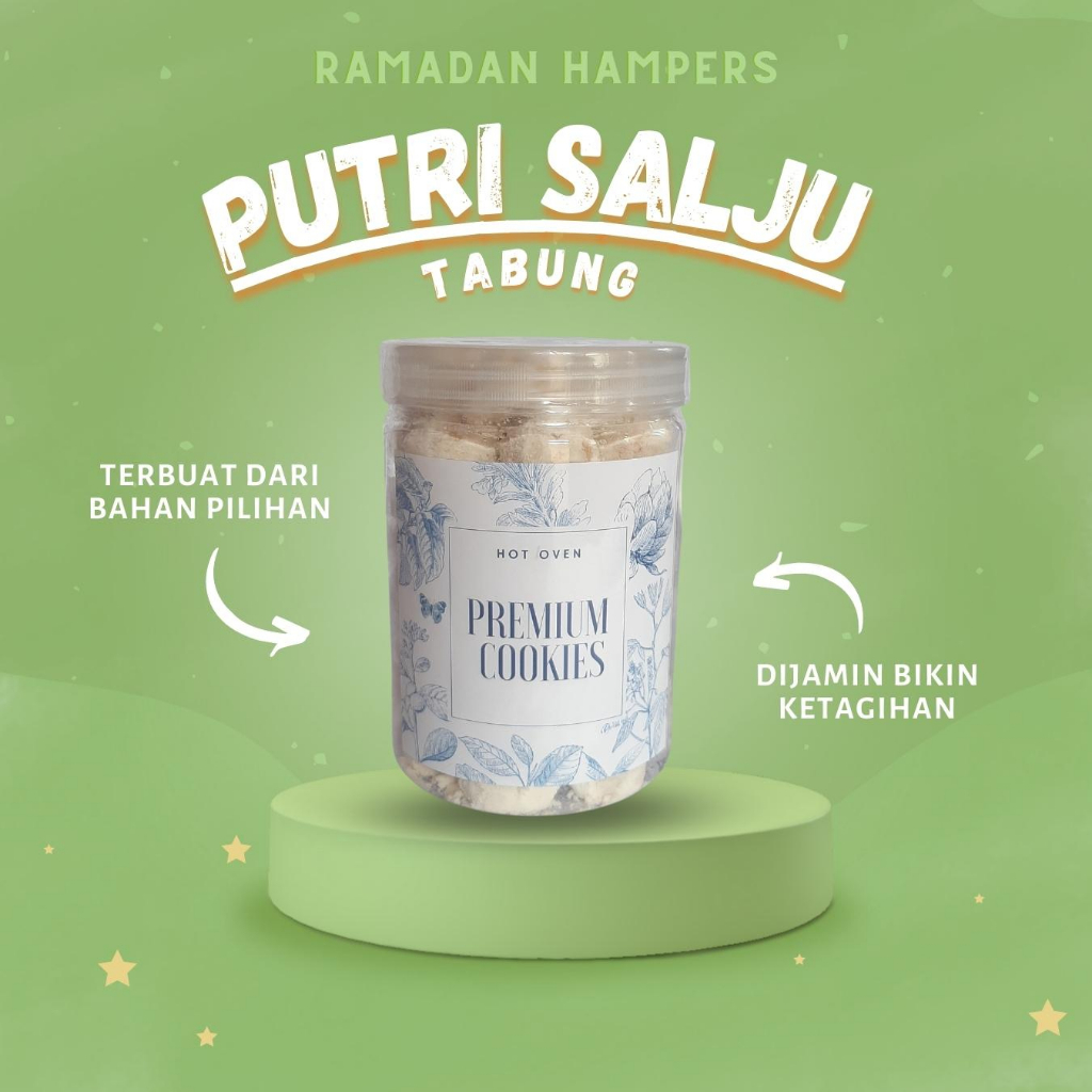 

Kue Kering Putri Salju Premium / Kue Kering Lebaran / Hampers Kue Kering Idul Fitri