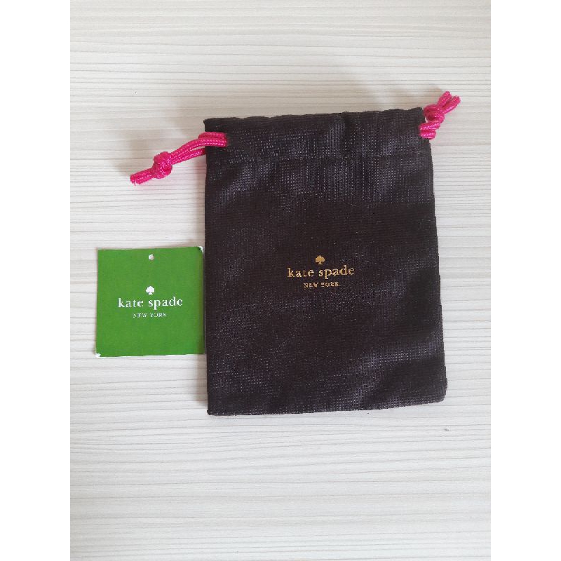 dustbag kate spade card holder authentic / dust bag kate spade original size 12x14cm