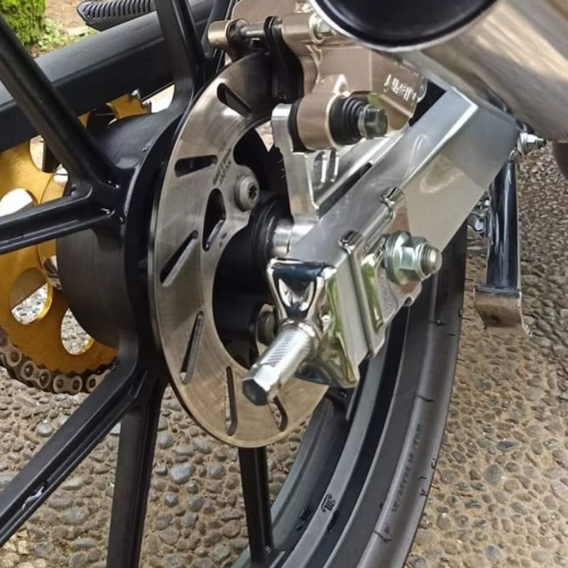plat ring as roda belakang suzuki TS 125 pnp satria 2tak yamaha 125z tiara sepasang