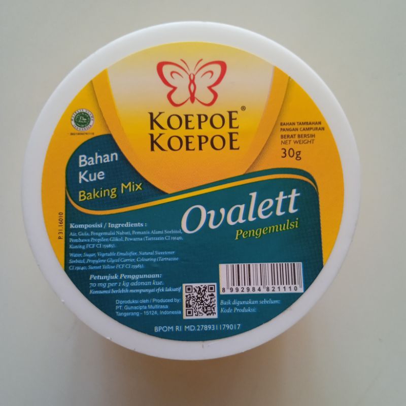 

30GR OVALET KOEPOE KOEPOE