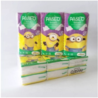 Tisu Tissue PASEO SMART HANKY 2ply 12s/Travel Tissue/Tisu Wangi Harum/Tisu Perjalanan/Facial Tissue