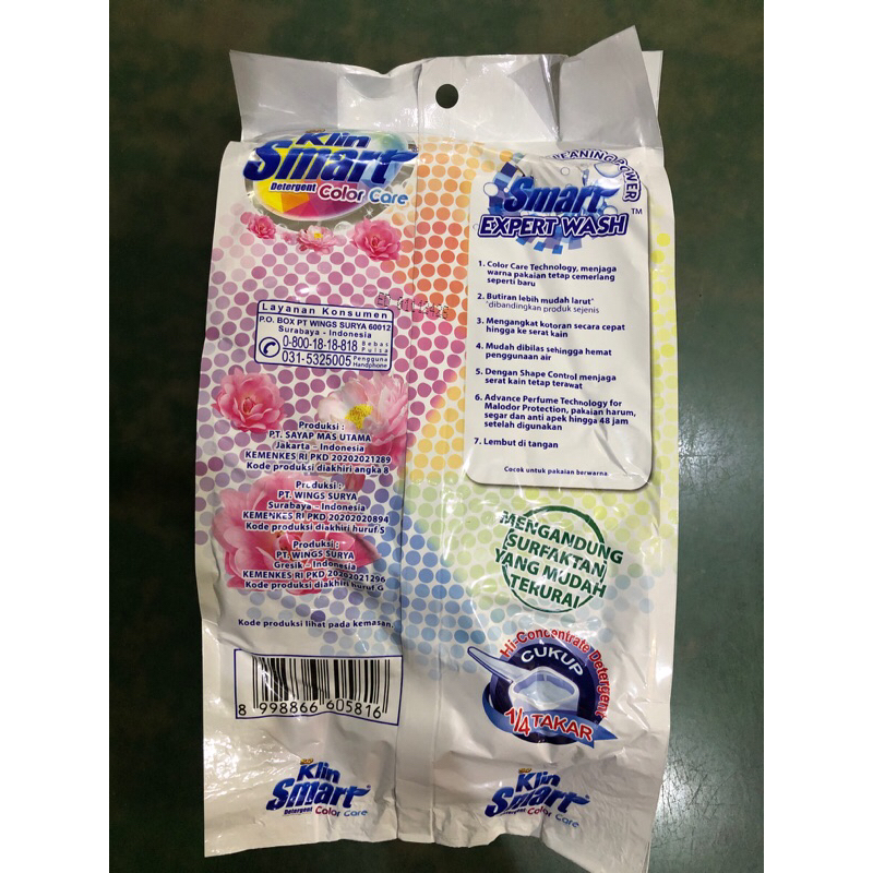 SOKLIN SMART 725 Gr Color Care Gratis Piring