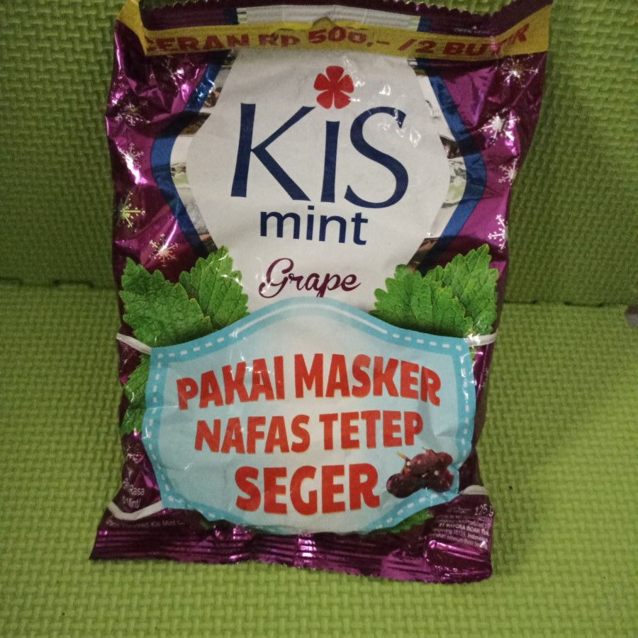 

permen kis mint grape